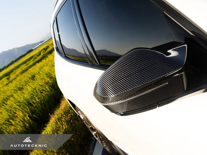 AutoTecknic M-Inspired Dry Carbon Mirror Cap Set - G45 X3