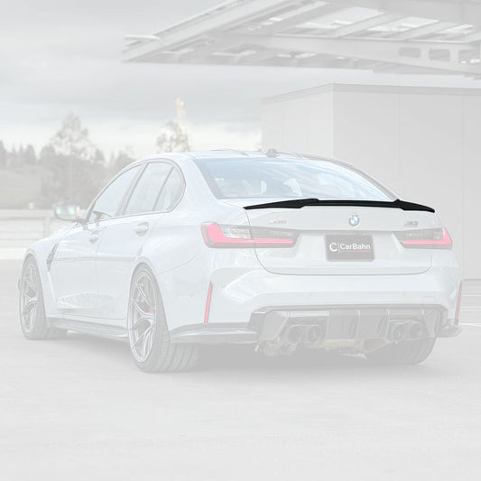 CarBahn Carbon Fiber Rear Spoiler BMW G80 M3 & M340i G20