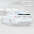 CarBahn Carbon Fiber Rear Spoiler BMW G80 M3 & M340i G20