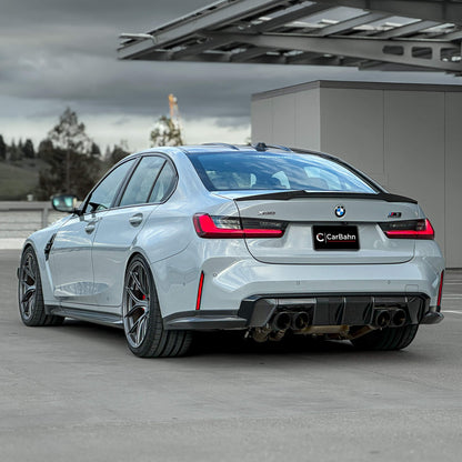 CarBahn Carbon Fiber Rear Spoiler BMW G80 M3 & M340i G20