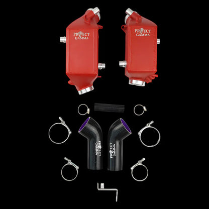 Project Gamma Charge Coolers and Charge Pipes BMW S68