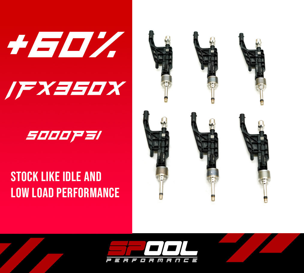 Spool Performance Stage 2 IFX350X Upgraded DI Injectors +60% BMW B58 Gen2 G20/G22/G30