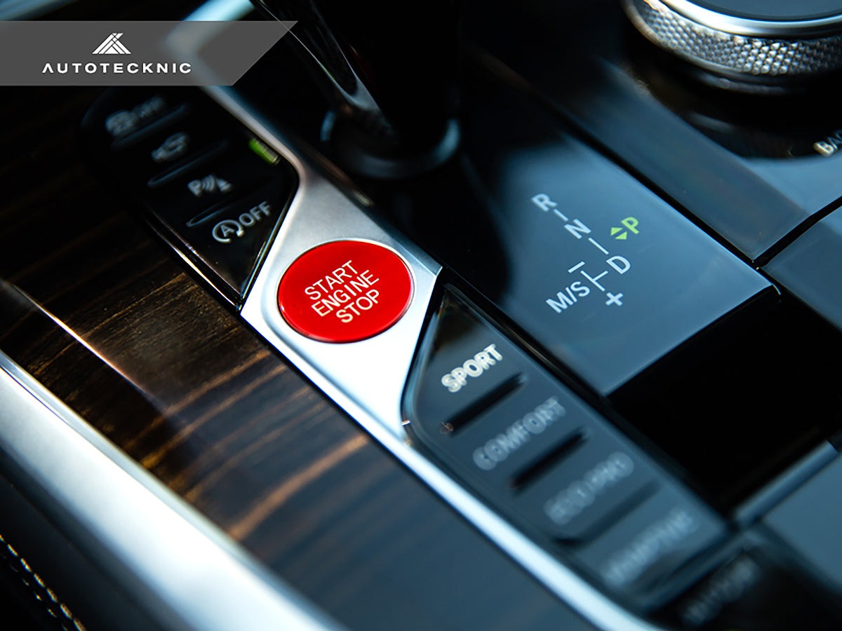 AutoTecknic Red Start Stop Button - G42 2-Series