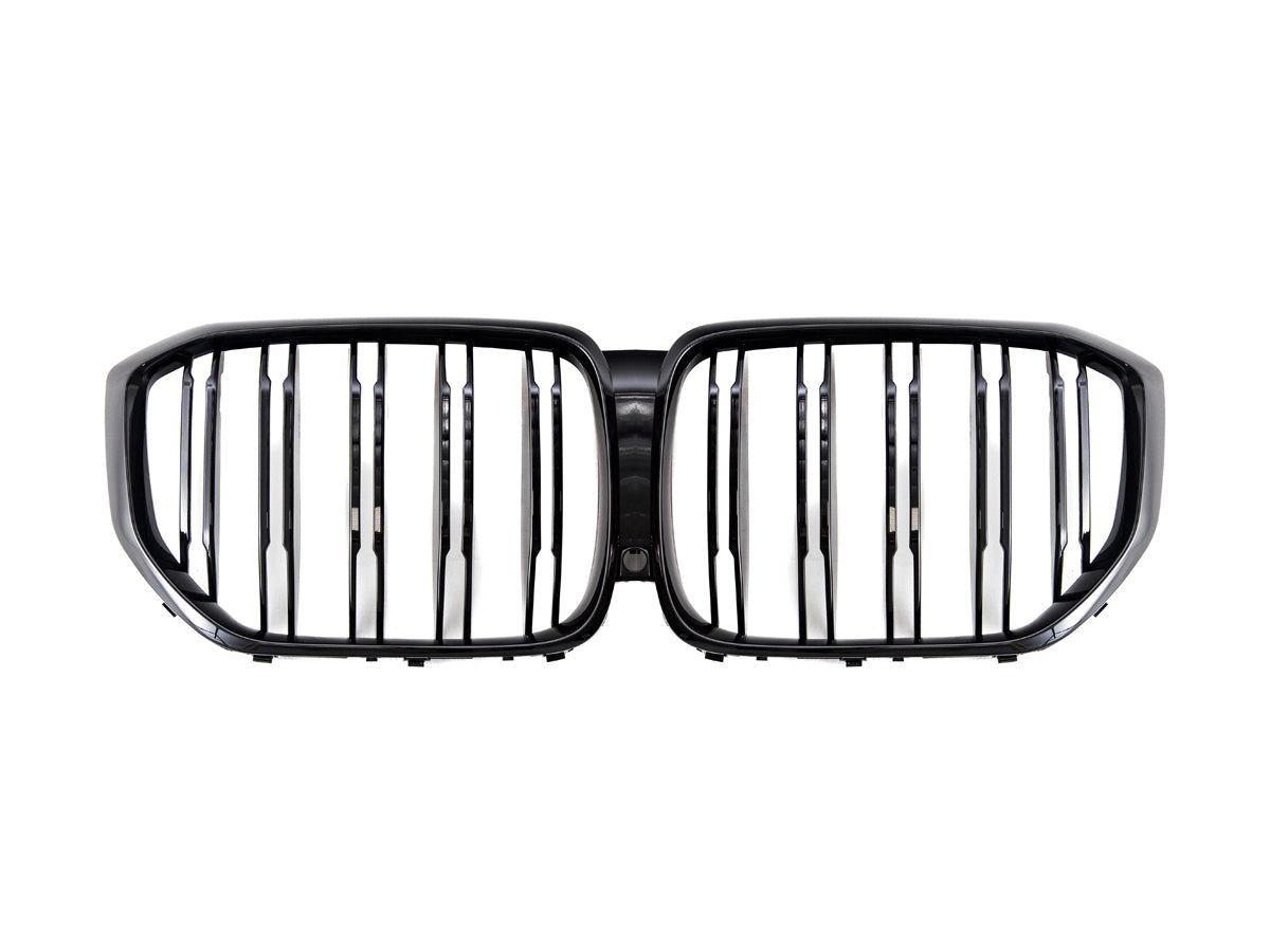 AutoTecknic Dual-Slats Gloss Black Front Grille - G05 X5 Pre-LCI