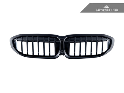 AutoTecknic Painted Glazing Black Front Grille - G20 3-Series Pre-LCI