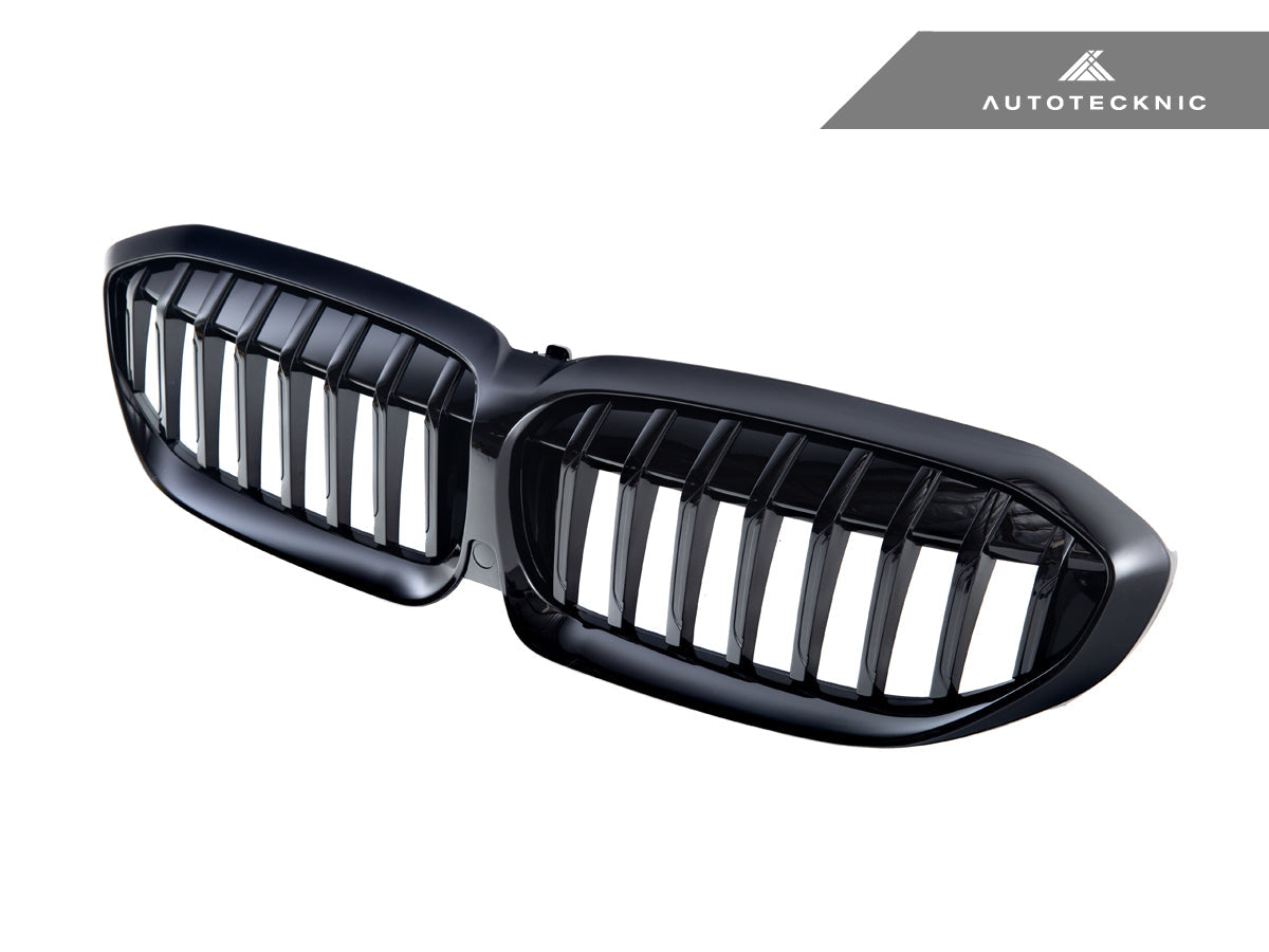 AutoTecknic Painted Glazing Black Front Grille - G20 3-Series Pre-LCI