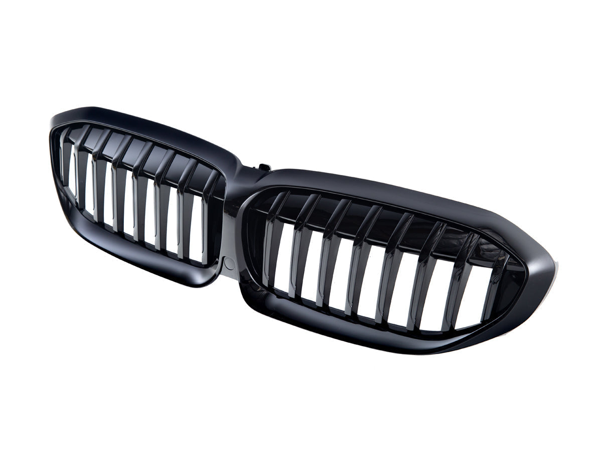AutoTecknic Painted Glazing Black Front Grille - G20 3-Series Pre-LCI