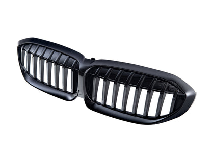 AutoTecknic Painted Glazing Black Front Grille - G20 3-Series Pre-LCI