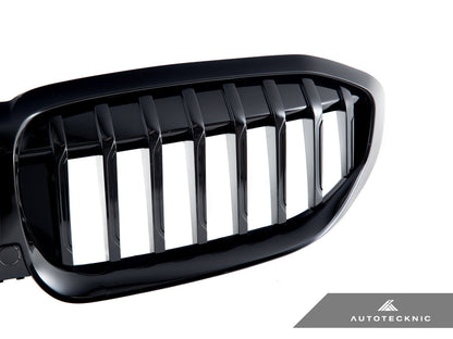 AutoTecknic Painted Glazing Black Front Grille - G20 3-Series Pre-LCI