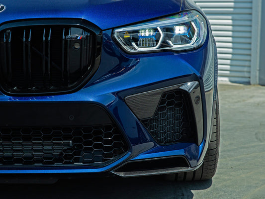AutoTecknic Performance Dry Carbon Bumper Trim Set - F95 X5M