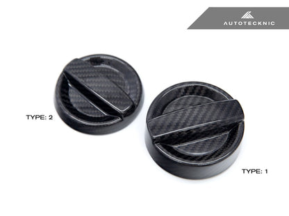 AutoTecknic Dry Carbon Competition Oil Cap Cover BMW G87 M2