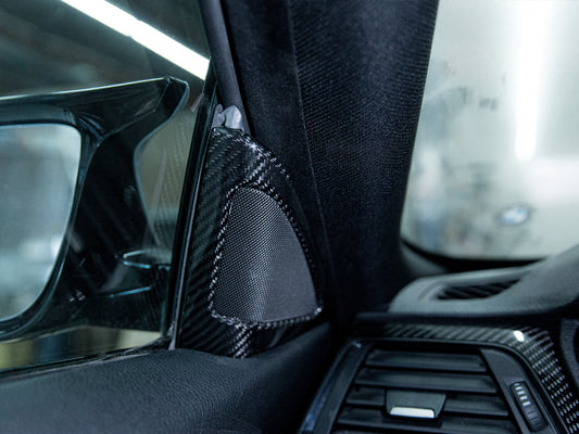 AutoTecknic Carbon Fiber Speaker Tweeter Cover - F32/ F33/ F36 4-Series