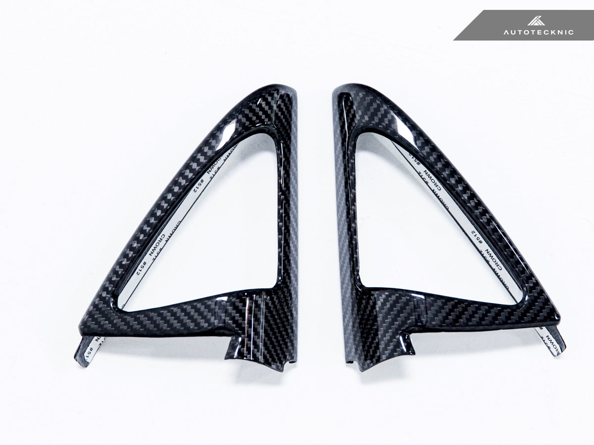 AutoTecknic Carbon Fiber Speaker Tweeter Cover - F32/ F33/ F36 4-Series