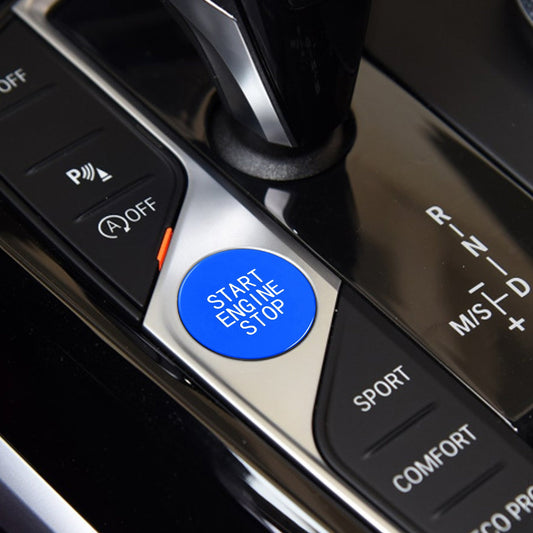 Horizon Motorsport Gloss Blue Push Start Stop Button BMW G2X 3-Series | G2X 4-Series | G80 M3 | G82 / G83 M4