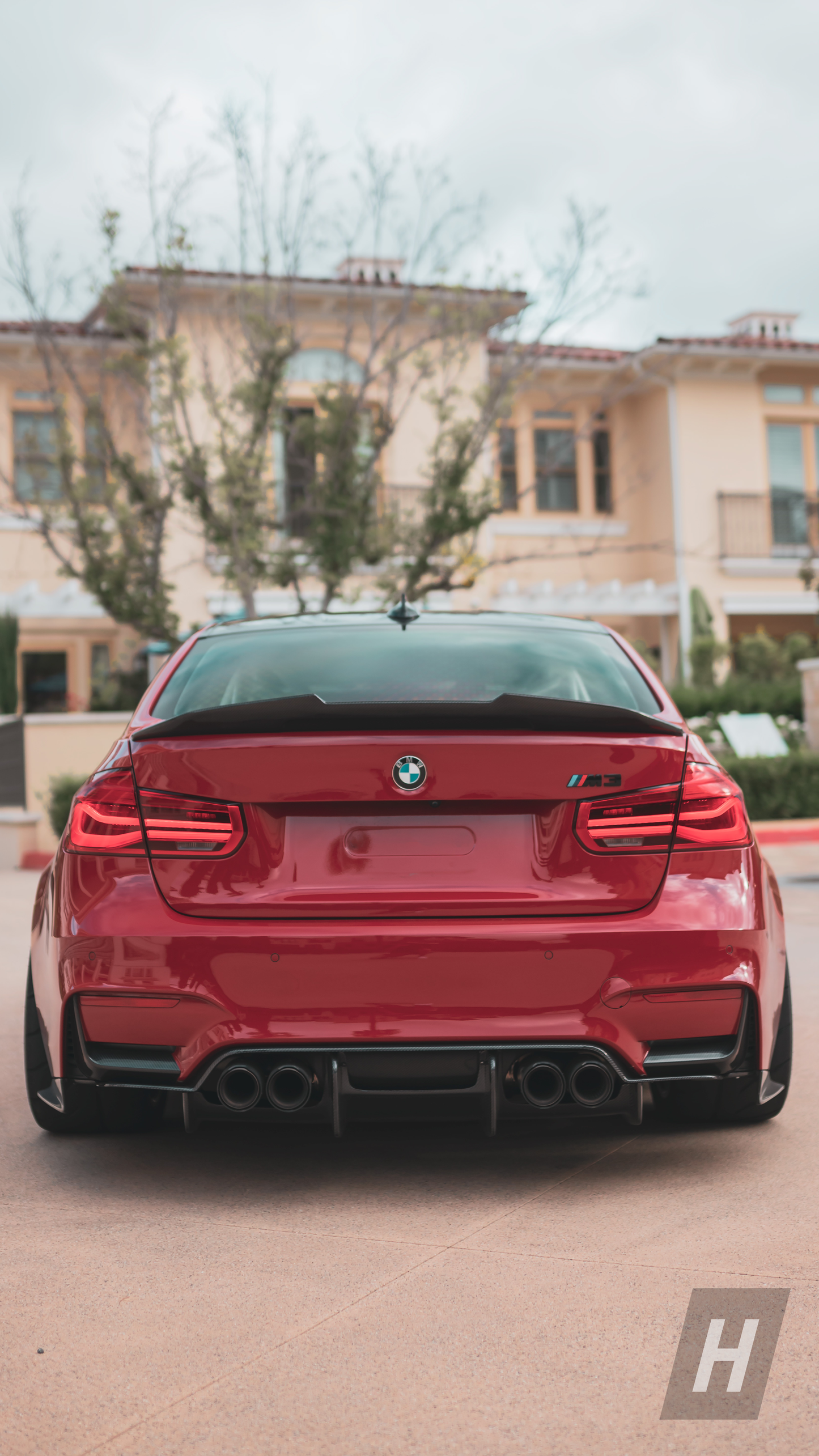 Horizon Motorsport P Style V2 Dry Carbon Fiber Trunk Lip Spoiler BMW F80 M3 | F30 3-SERIES