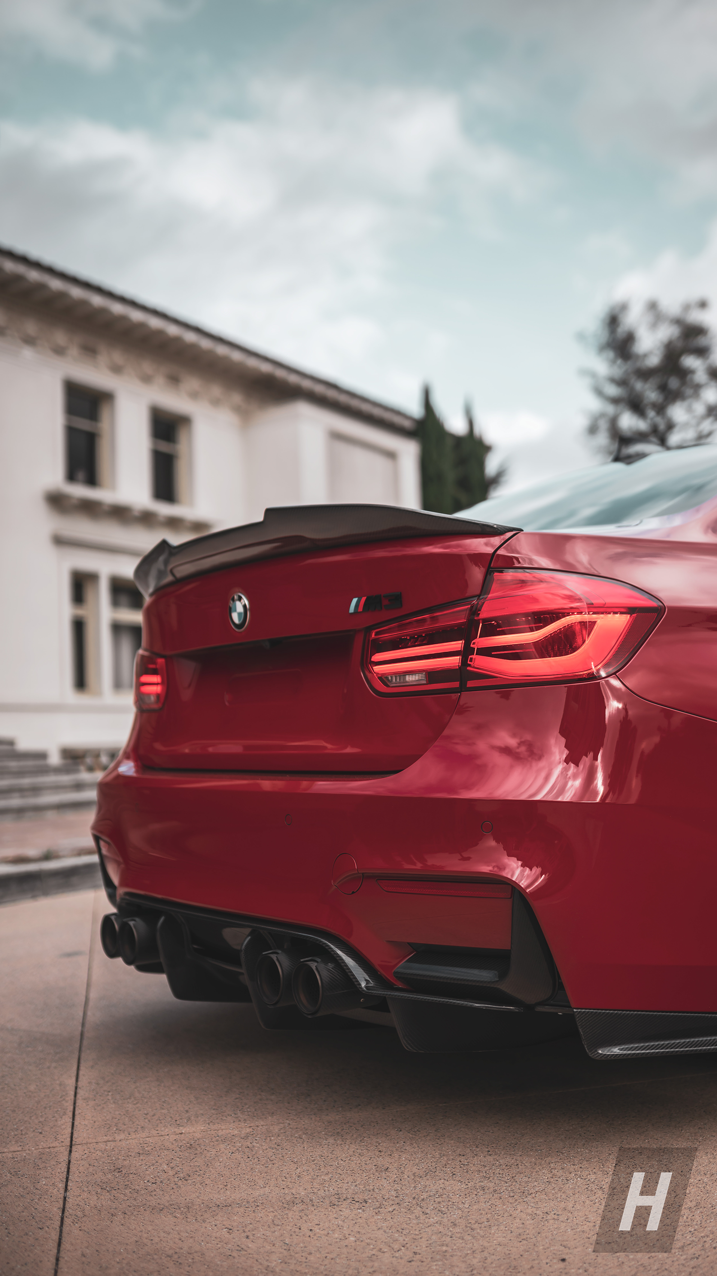 Horizon Motorsport P Style V2 Dry Carbon Fiber Trunk Lip Spoiler BMW F80 M3 | F30 3-SERIES