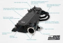 do88 Charge Cooler Manifold B58 gen 2 Engine BMW G-Series Toyota Supra