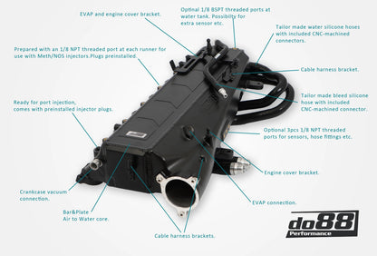 do88 MERA Charge Cooler Intake Manifold BMW B58 Gen 1