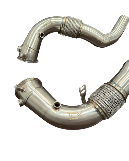 TCM Catless Downpipes N63R/N63B BMW M550i 750i 850i X5 X6 X7 50i