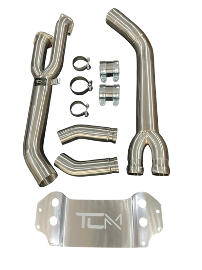 TCM 3.5" Single Midpipe w/Brace BMW M3 | M4 G80 G82 G83 S58