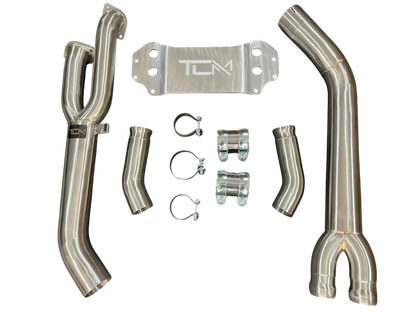 TCM 3.5" Single Midpipe w/Brace BMW M3 | M4 G80 G82 G83 S58