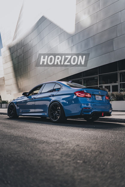 Horizon Motorsport K Style Carbon Fiber Rear Diffuser w/ Integrated Brake Light BMW F80 M3 | F82 / F83 M4