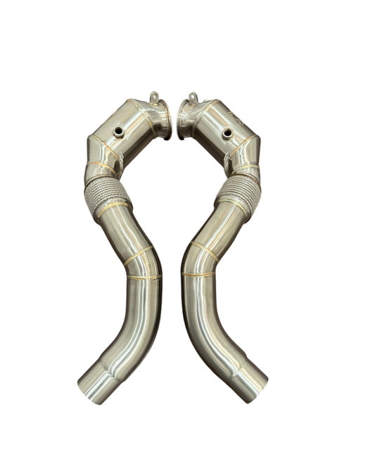 TCM Catted Downpipes N63R/N63B BMW M550i 750i 850i X5 X6 X7 50i