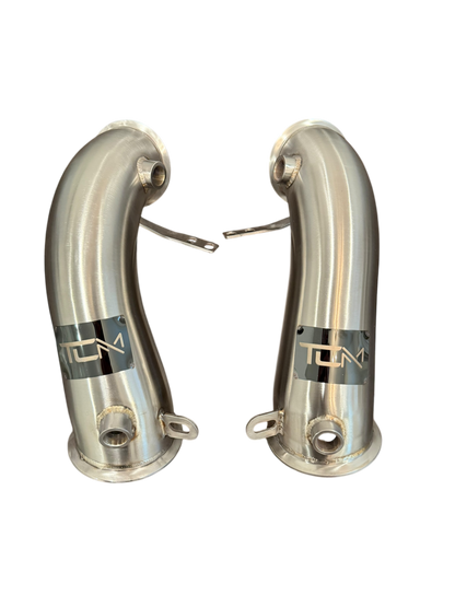 TCM Catless Downpipes Primary S63R 2018 – 2023 BMW M5 & M8 F90 F91 F92 F93