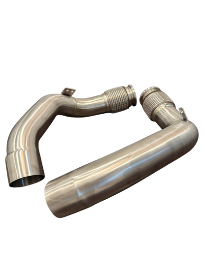 TCM Catless Downpipes Secondary S63R 2018 – 2023 BMW M5 & M8 F90 F91 F92 F93