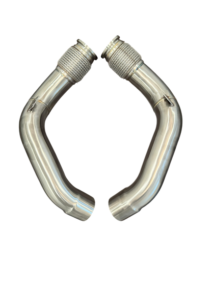 TCM Catless Downpipes Secondary S63R 2018 – 2023 BMW M5 & M8 F90 F91 F92 F93