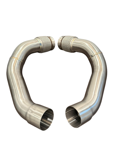 TCM Catless Downpipes Secondary S63R 2018 – 2023 BMW M5 & M8 F90 F91 F92 F93