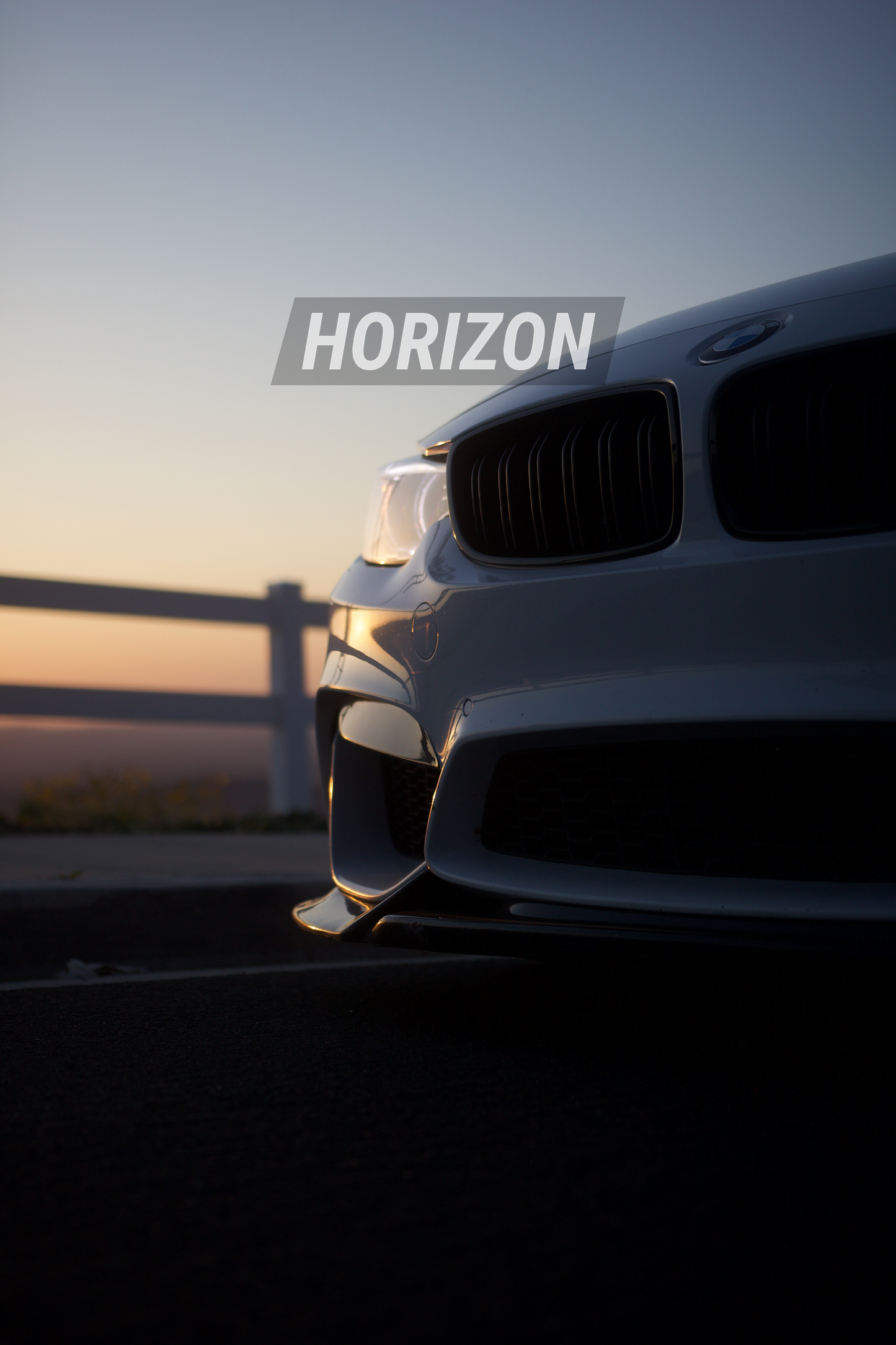 Horizon Motorsport Performance V1 Dry Carbon Fiber Upper Splitters (FANGS)  BMW F80 M3 | F82 / F83 M4
