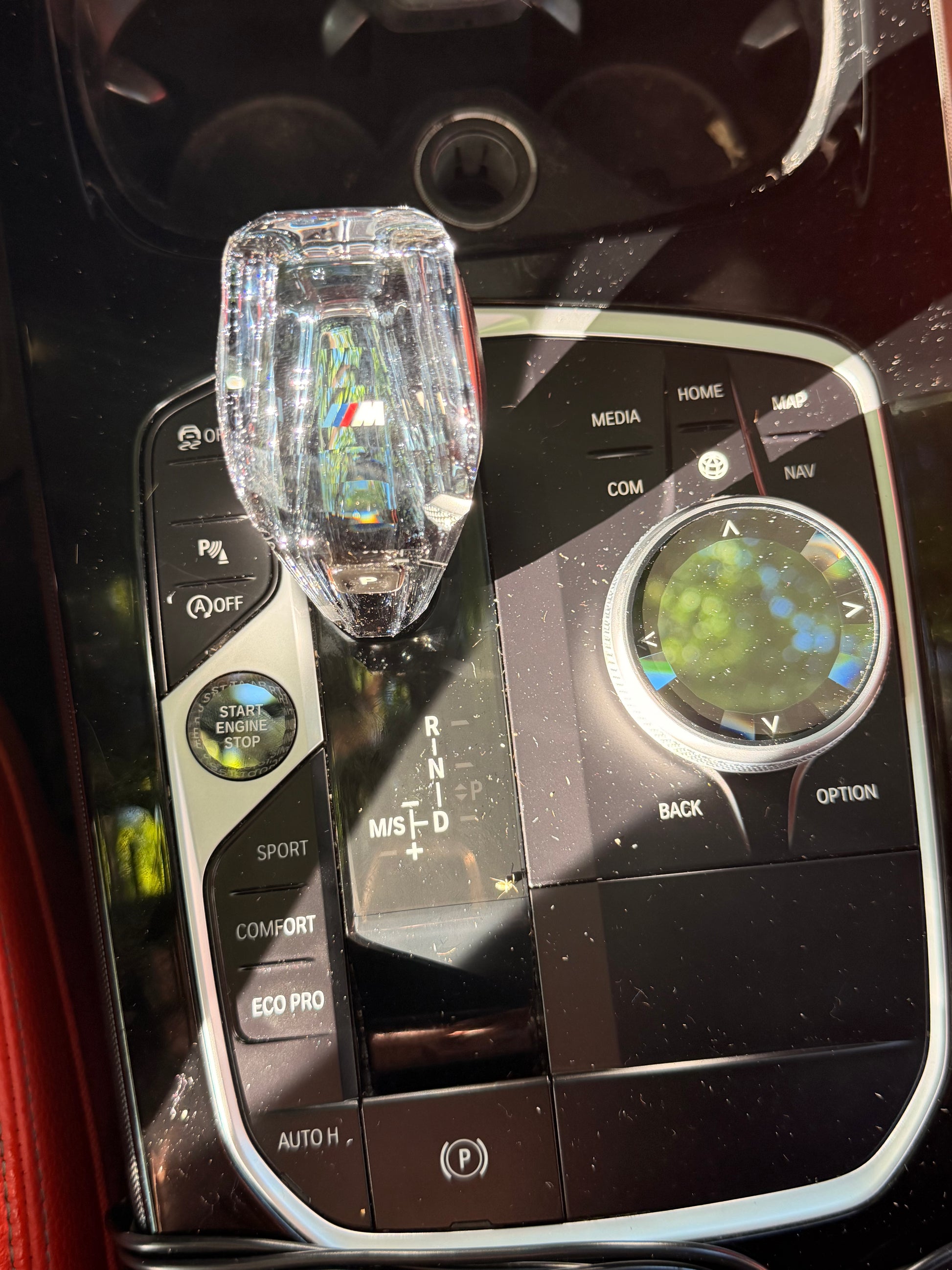 TCM Crystal Gear Shift Knob 4 Piece Set BMW 3 Series X3 X4 X5 X6 F44 G