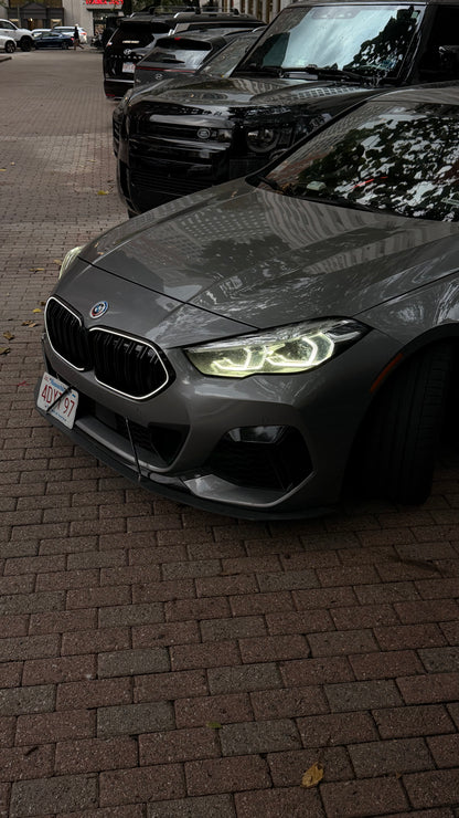 TCM Gloss Black LED Front Grille Plug & Play ABS BMW M235 228 Gran Coupe F44