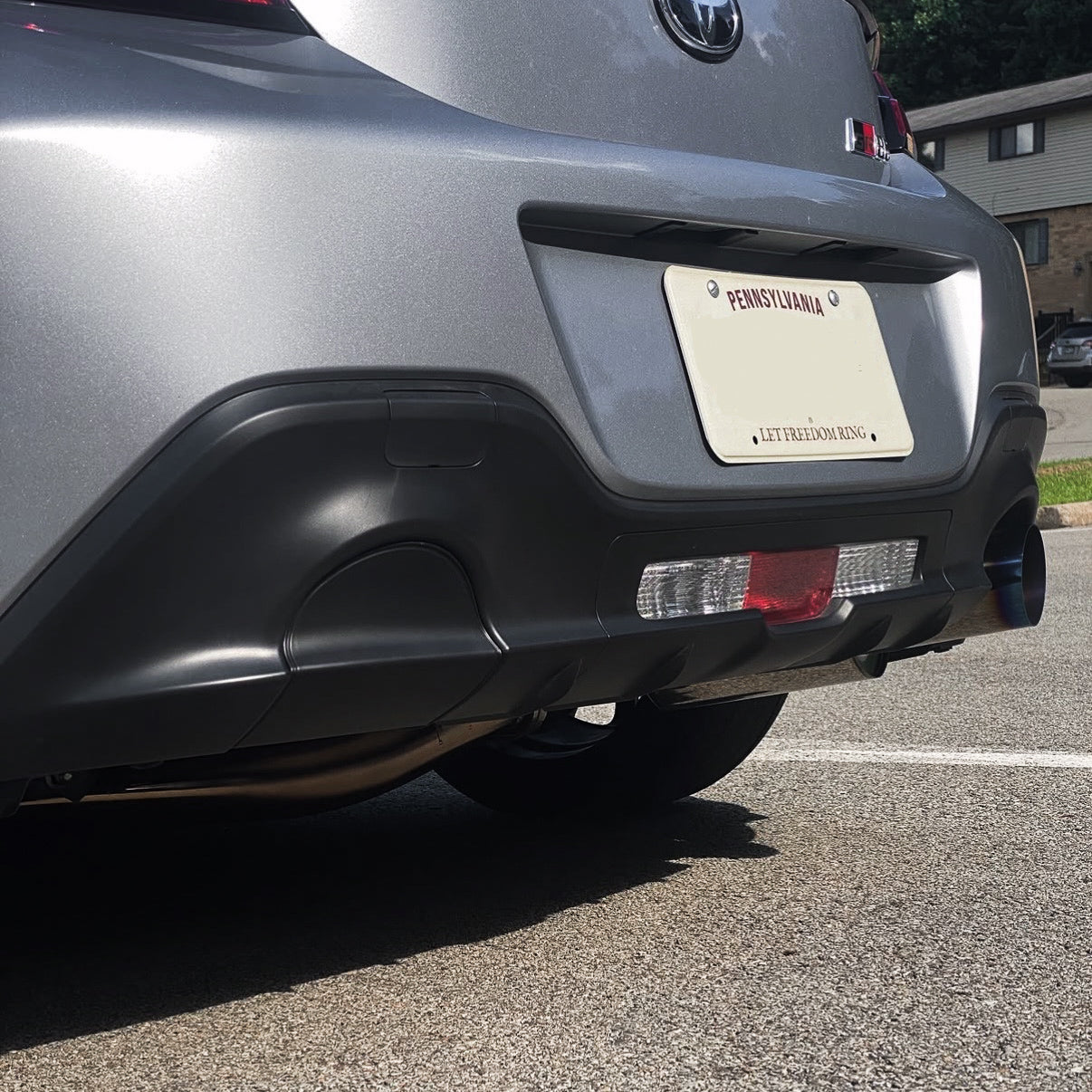 OEM+ DESIGNS Exhaust Cutout Cover Toyota GR86 / Subaru BRZ 2022+