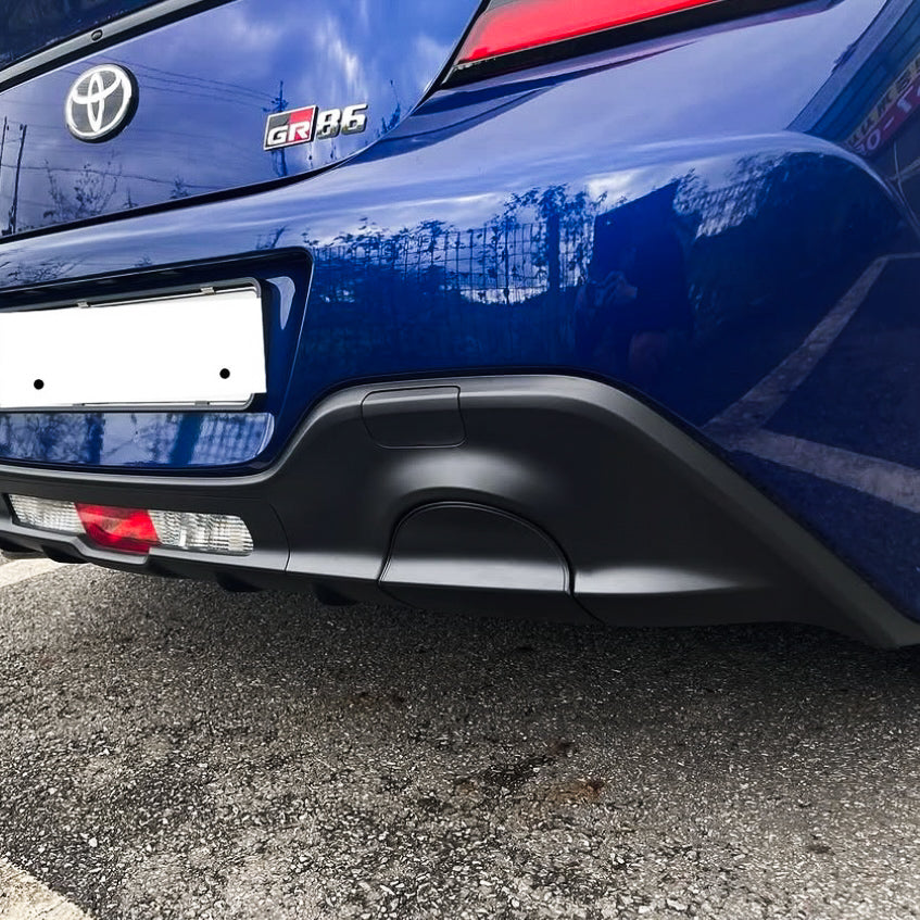 OEM+ DESIGNS Exhaust Cutout Cover Toyota GR86 / Subaru BRZ 2022+
