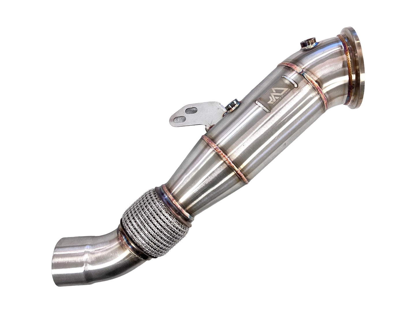 MAD B58 4.5" Catted Downpipe w/Bracket BMW 240i/340i/440i/Supra/X3 F/G Chassis