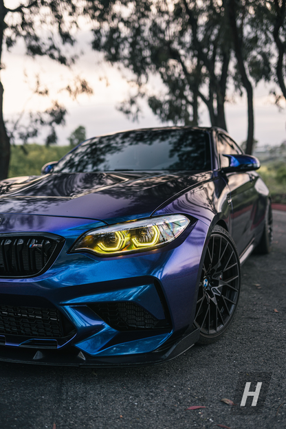 Horizon Motorsport CSL Yellow DRL Module Set BMW F87 M2 | F22 2-Series