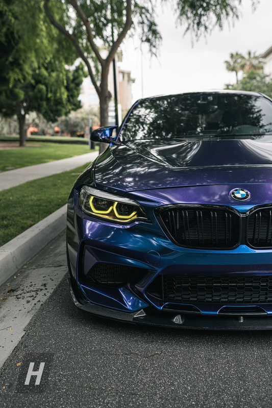 Horizon Motorsport CSL Yellow DRL Module Set BMW F87 M2 | F22 2-Series