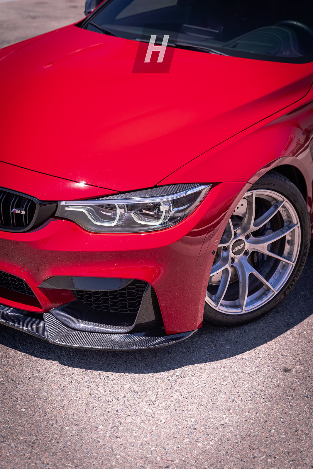 Horizon Motorsport Carbon Fiber Eyelid Headlight Covers BMW F80 M3 | F82 M4 | F3X 4-Series