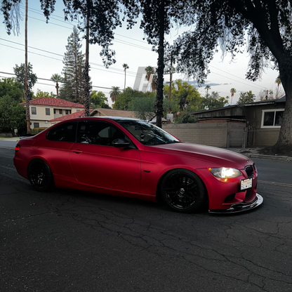 Horizon Motorsport GT4 Style Carbon Fiber Front Lip BMW E9X 3-Series (M3 Style Bumper)