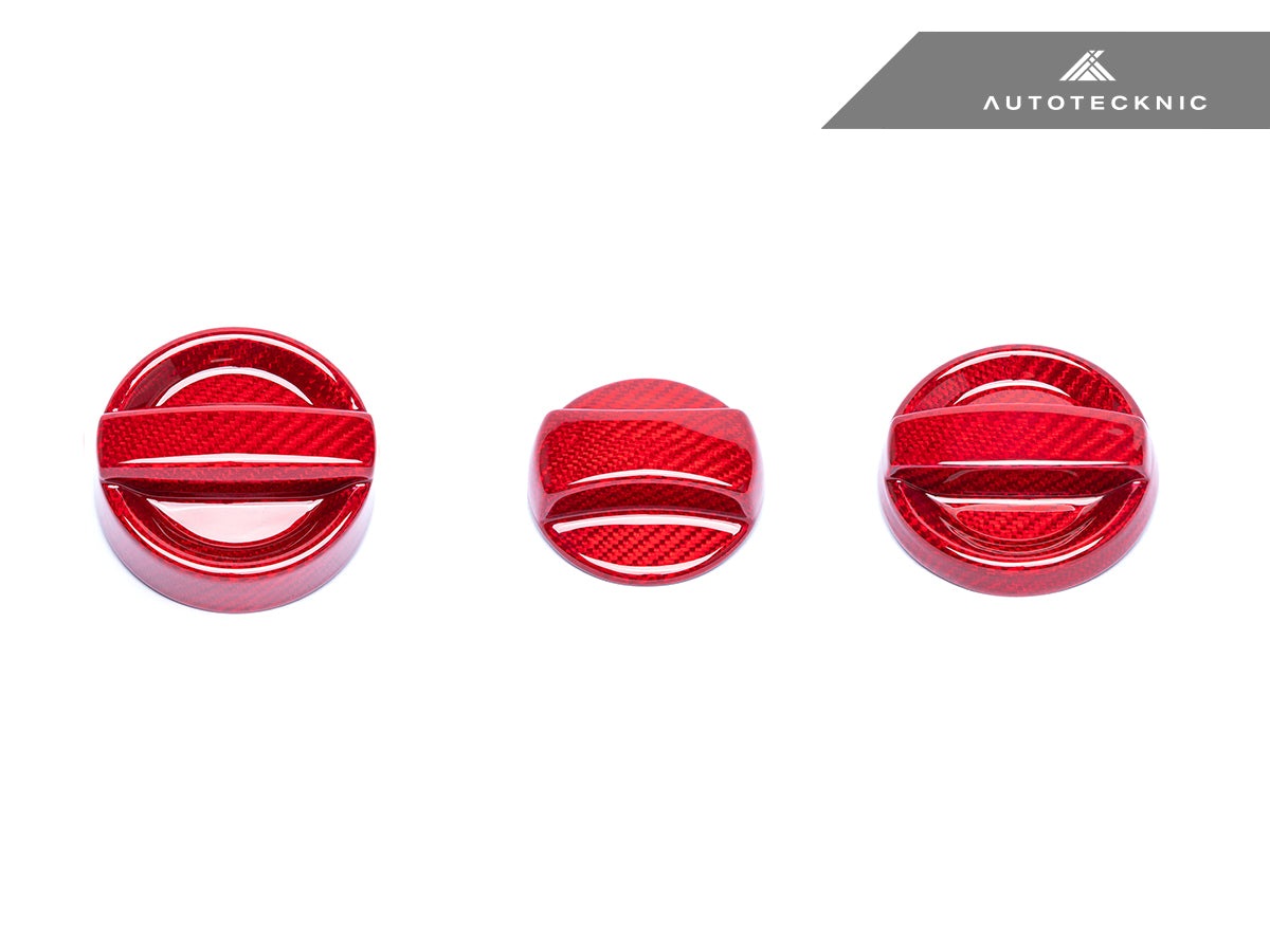 AutoTecknic Dry Carbon Competition Oil Cap Cover BMW  F85 X5M | F86 X6M