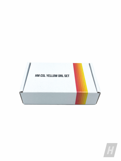 Horizon Motorsport CSL Yellow DRL LED Module Set (Xenon) BMW F80 M3 | F82 / F83 M4 | F32 4-Series