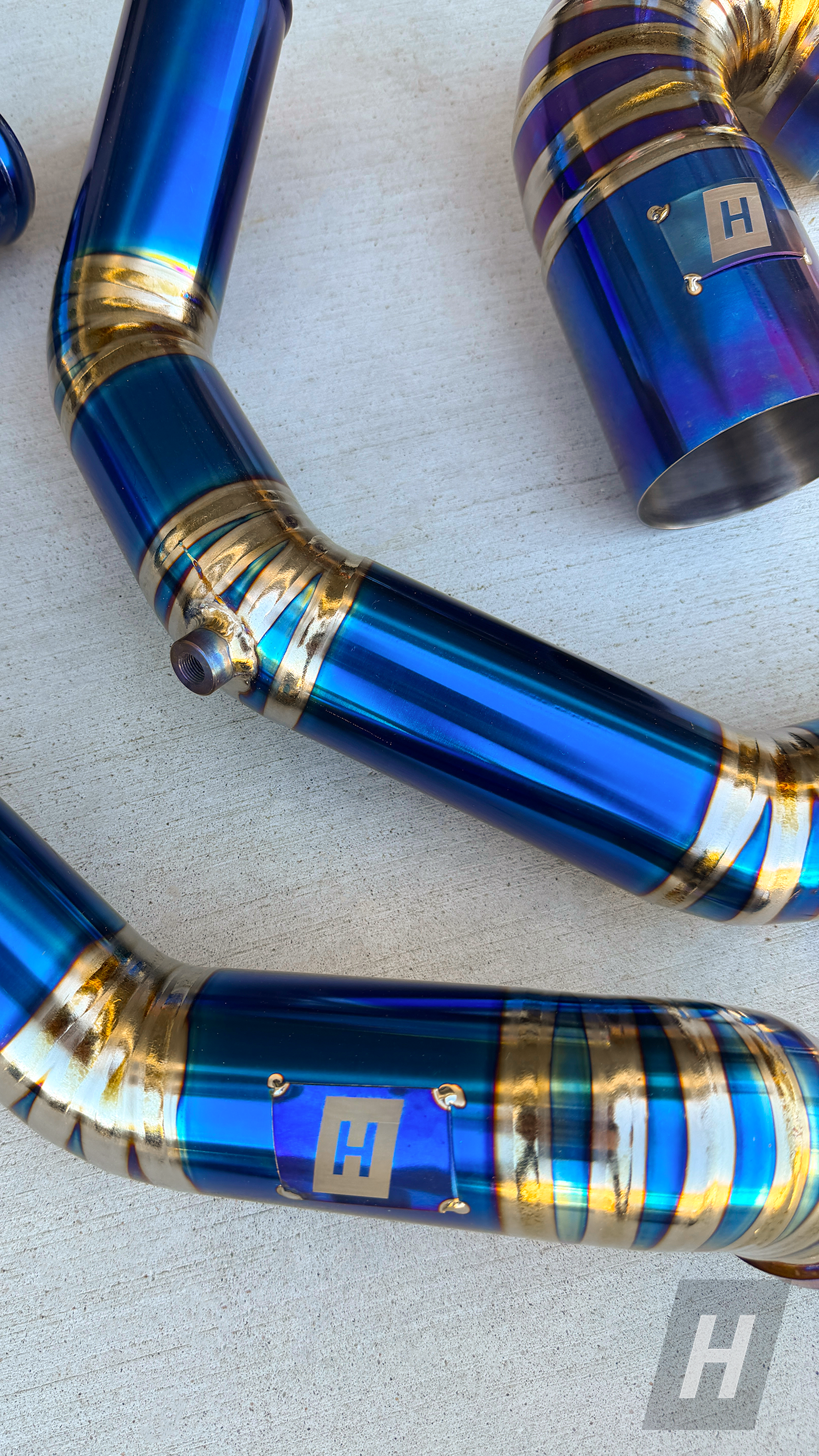 Horizon Motorsport Titanium S55 Charge Pipe Upgrade Kit BMW F80 M3 | F82 / F83 M4 | F87 M2C