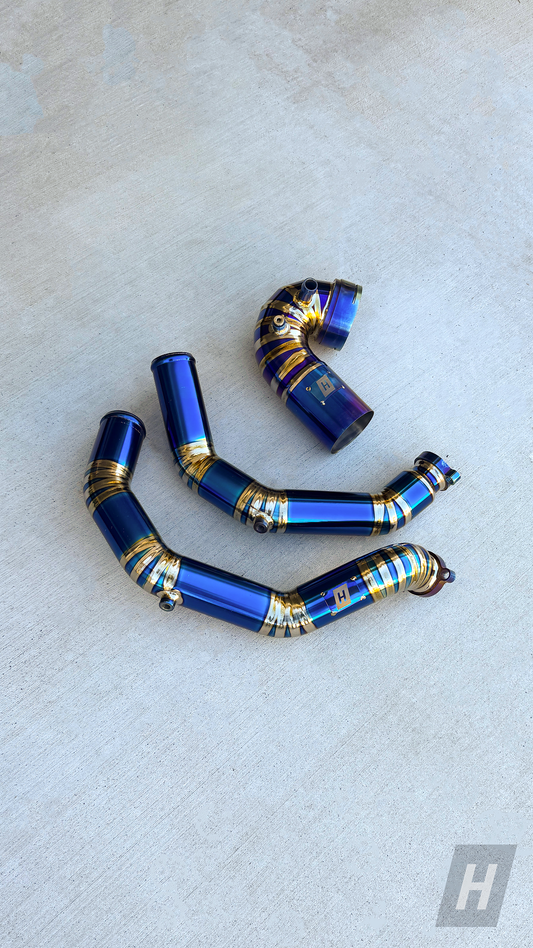 Horizon Motorsport Titanium S55 Charge Pipe Upgrade Kit BMW F80 M3 | F82 / F83 M4 | F87 M2C