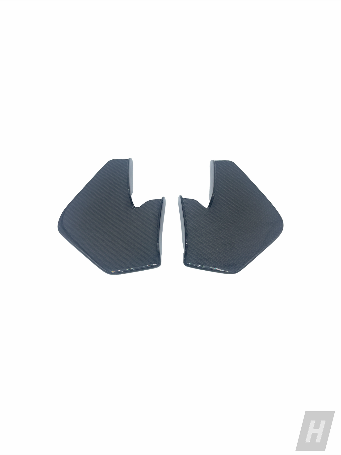 Horizon Motorsport GT4 V1 Carbon Fiber Front Bumper Canards BMW F80 M3 | F82 / F83 M4