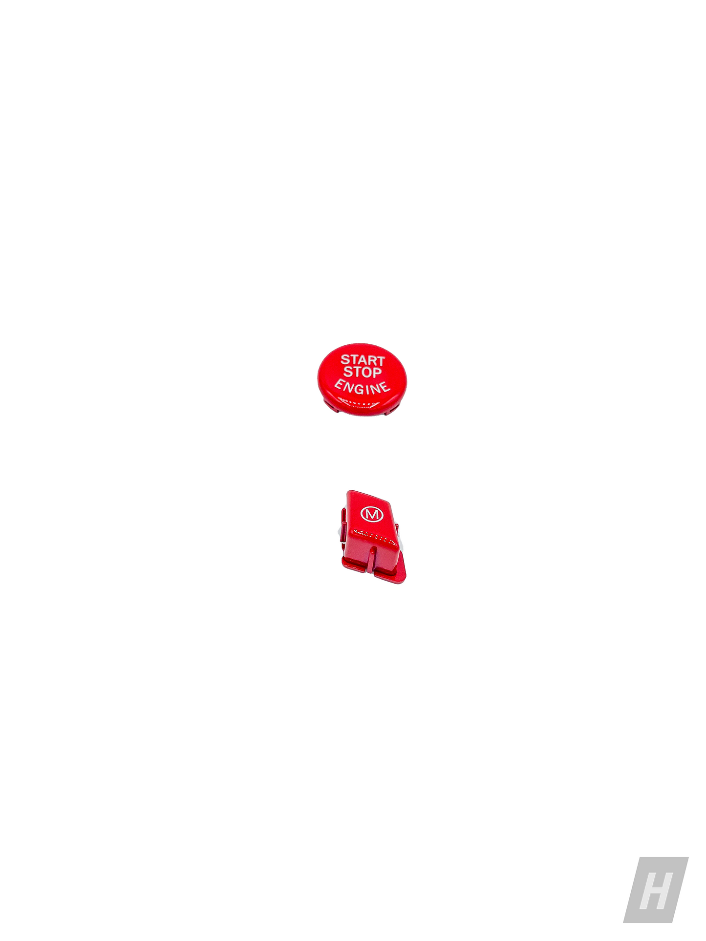 Horizon Motorsport Bright Red 'M' Steering Wheel Button BMW E82 1M | E9X M3