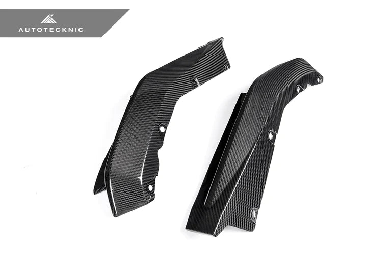 AutoTecknic Dry Carbon OEM-Spec Rear Splitter Set BMW M3/M4 | G80/G82/G83 S58