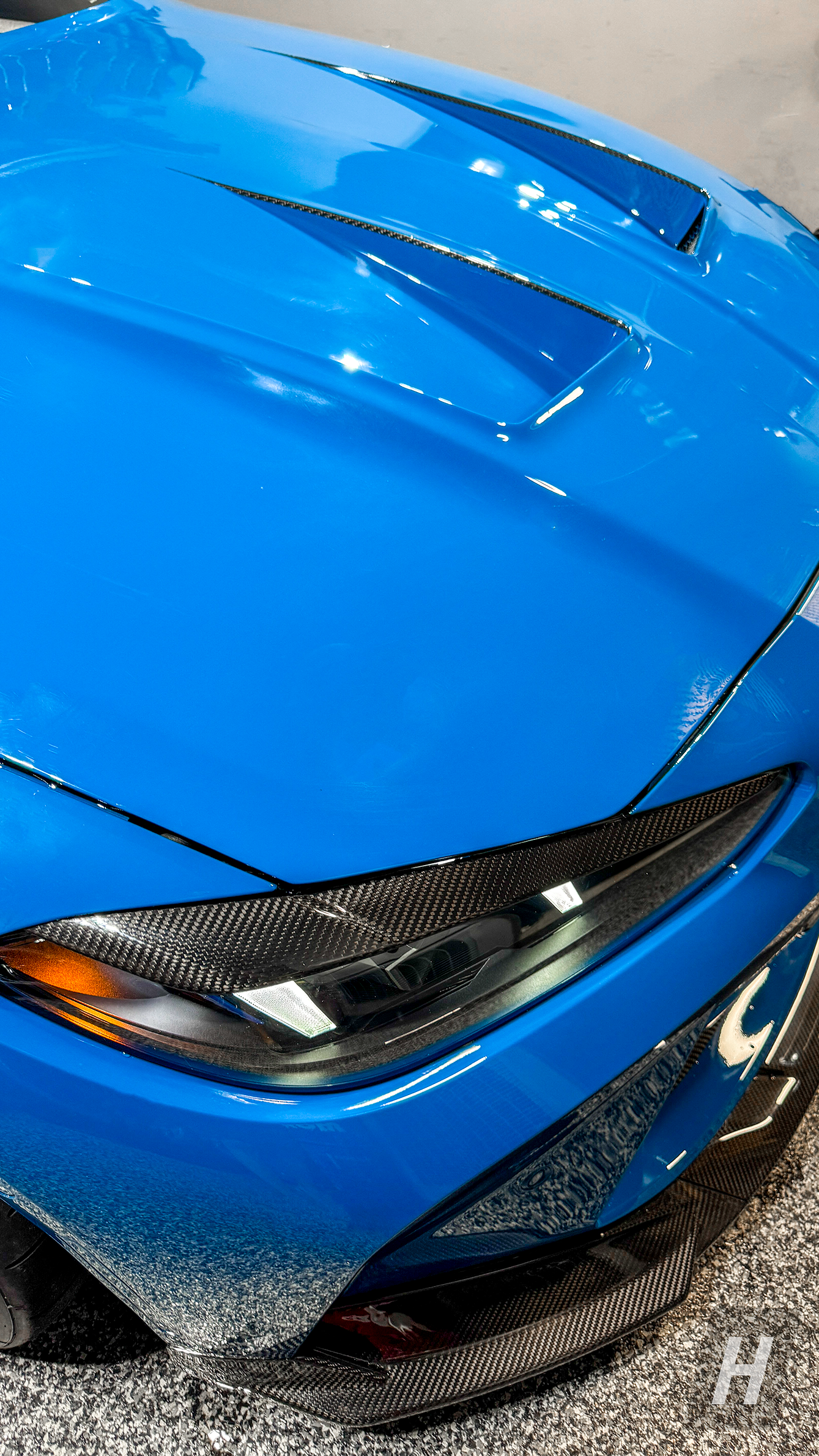 Horizon Motorsport Dry Carbon Fiber Headlight Covers (Eyelids) BMW G80 M3 | G82 / G83 M4