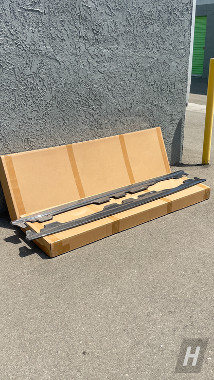 Horizon Motorsport Performance V1 Carbon Fiber Side Extensions BMW E92 M3